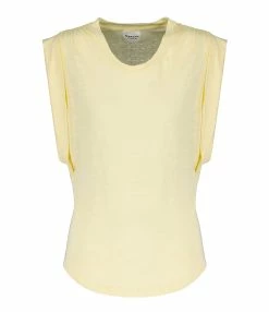 MARANT ÉTOILE Tee-shirt Kotty Lin Jaune Clair