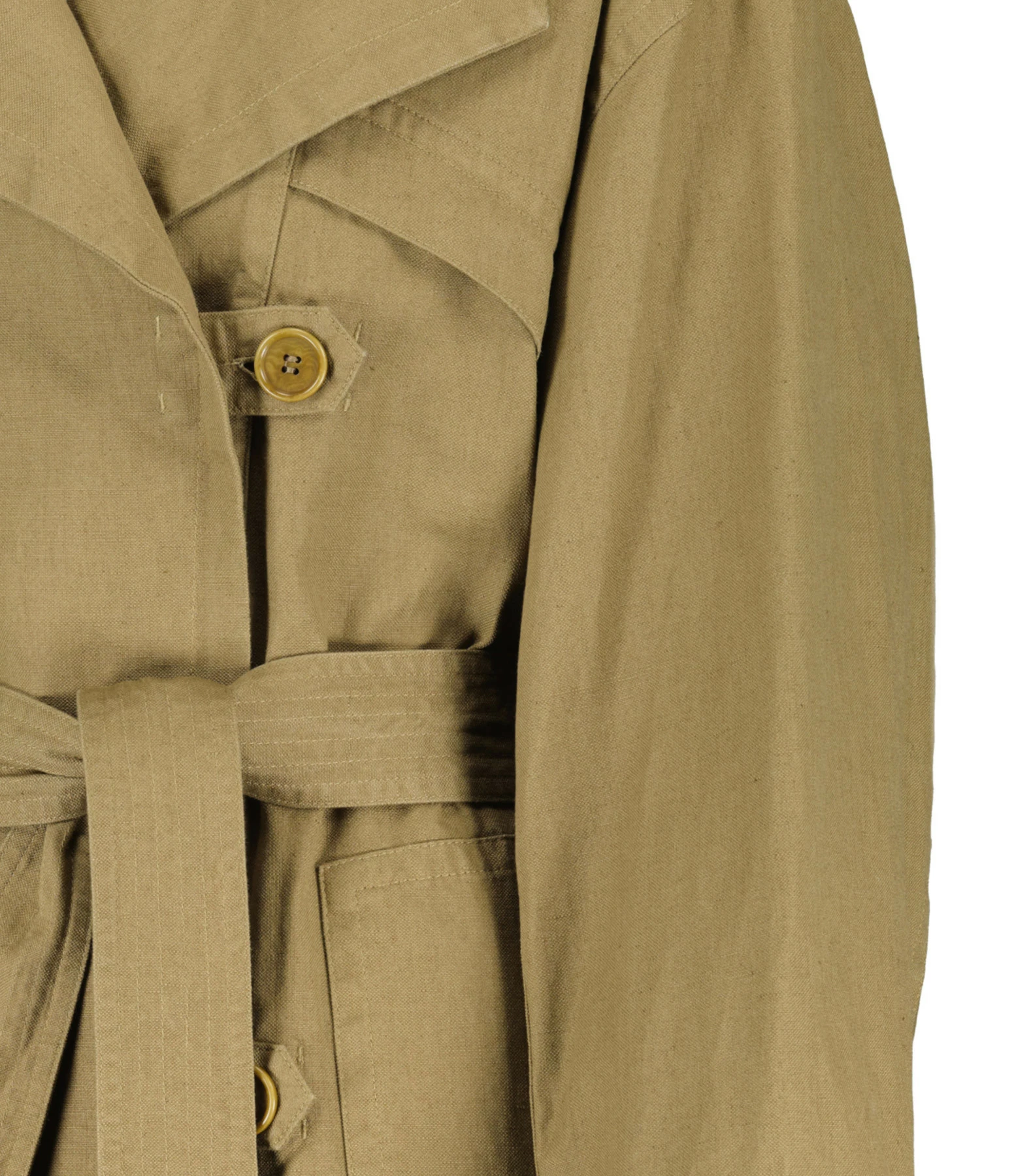 MARANT ÉTOILE Veste Peachy Coton Kaki 2 MARANT ÉTOILE Veste Peachy Coton Kaki – Image 2