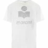 MARANT ÉTOILE Tee-shirt Zewel Lin Blanc
