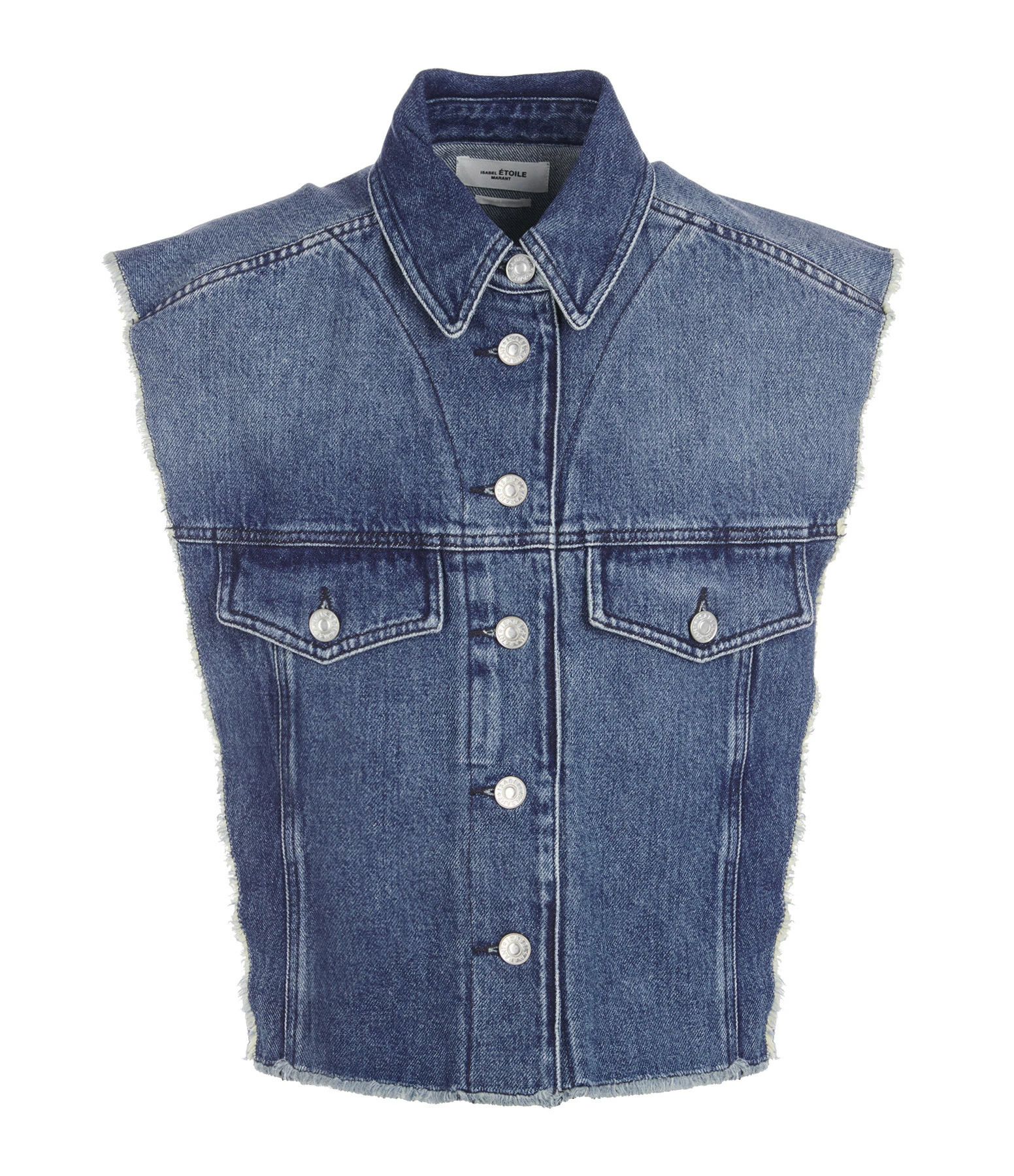 MARANT ÉTOILE Veste Tyra Coton Bleu Clair 1 MARANT ÉTOILE Veste Tyra Coton Bleu Clair
