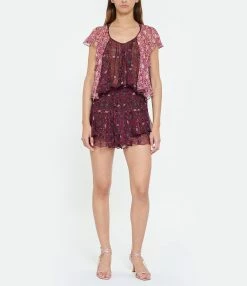 Isabel Marant Top Oriane Soie Fuchsia 11 Isabel Marant Top Oriane Soie Fuchsia -Majestic Filatures shop imarh look20230228 189