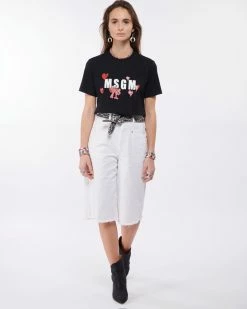 Isabel Marant Bermuda Natalina Denim Blanc 15 Isabel Marant Bermuda Natalina Denim Blanc -Majestic Filatures shop imars look20211229 31 scaled