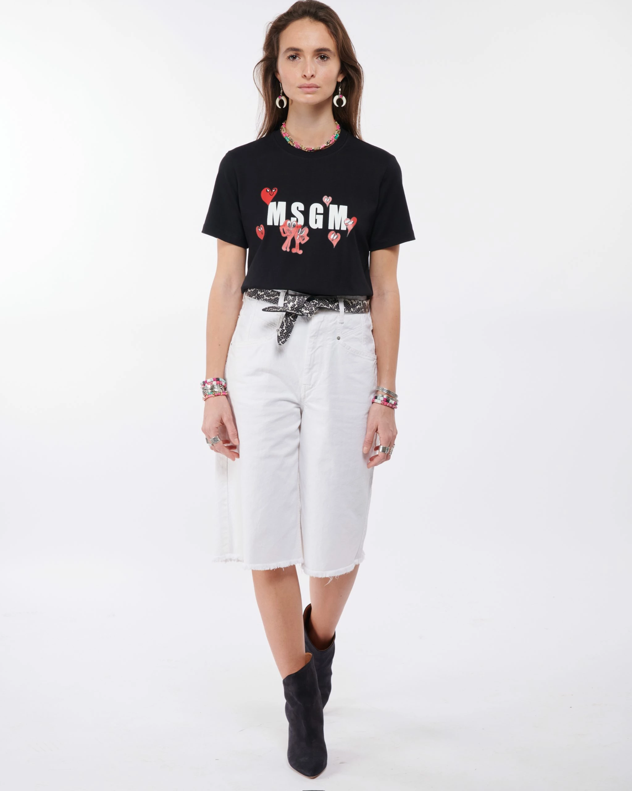 Isabel Marant Bermuda Natalina Denim Blanc 7 Isabel Marant Bermuda Natalina Denim Blanc – Image 7