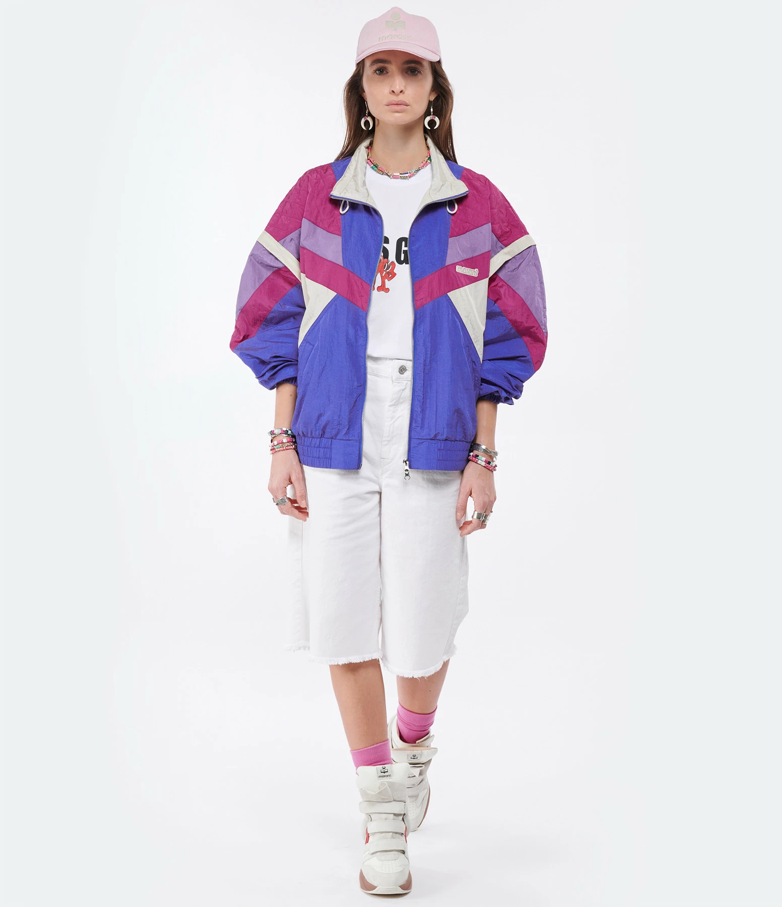 Isabel Marant Bermuda Natalina Denim Blanc 8 Isabel Marant Bermuda Natalina Denim Blanc – Image 8