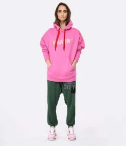 Isabel Marant Sweatshirt Homme Miley Coton Rose -Majestic Filatures shop imars look20221227 158