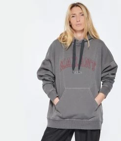 Isabel Marant Sweatshirt Homme Miley Coton Gris Délavé 8 Isabel Marant Sweatshirt Homme Miley Coton Gris Délavé -Majestic Filatures shop imars look20230207 155