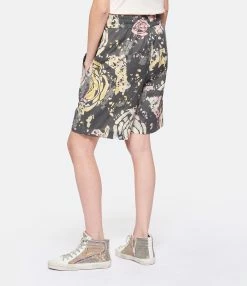 Isabel Marant Short Homme Bakino Coton Noir Délavé -Majestic Filatures shop imars look20230207 438