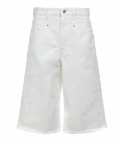 Isabel Marant Bermuda Natalina Denim Blanc