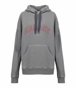 Isabel Marant Sweatshirt Homme Miley Coton Gris Délavé