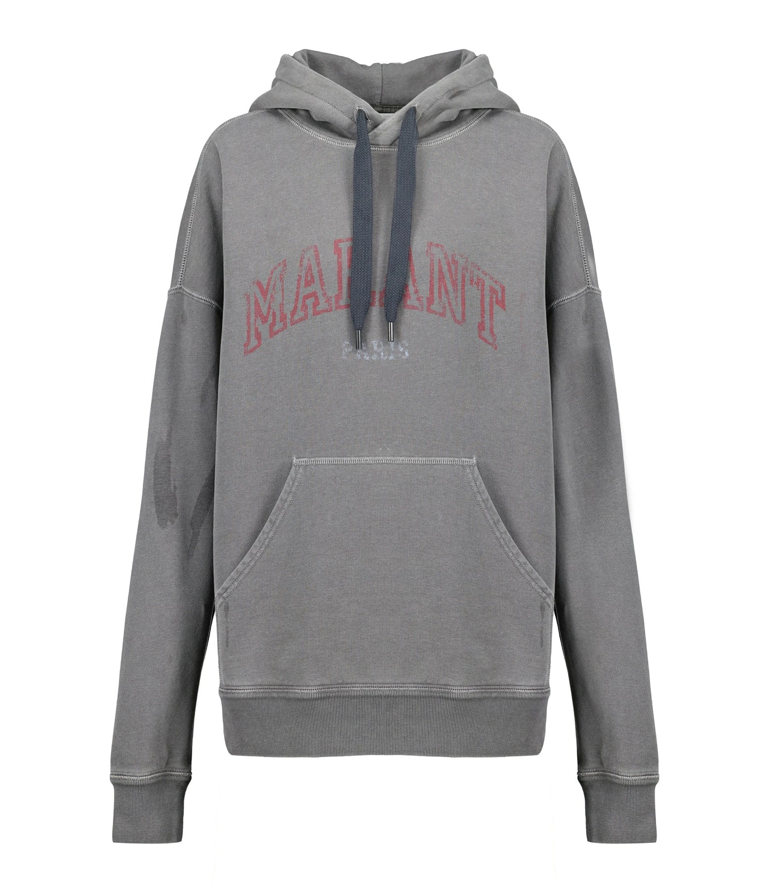 Isabel Marant Sweatshirt Homme Miley Coton Gris Délavé 1 Isabel Marant Sweatshirt Homme Miley Coton Gris Délavé