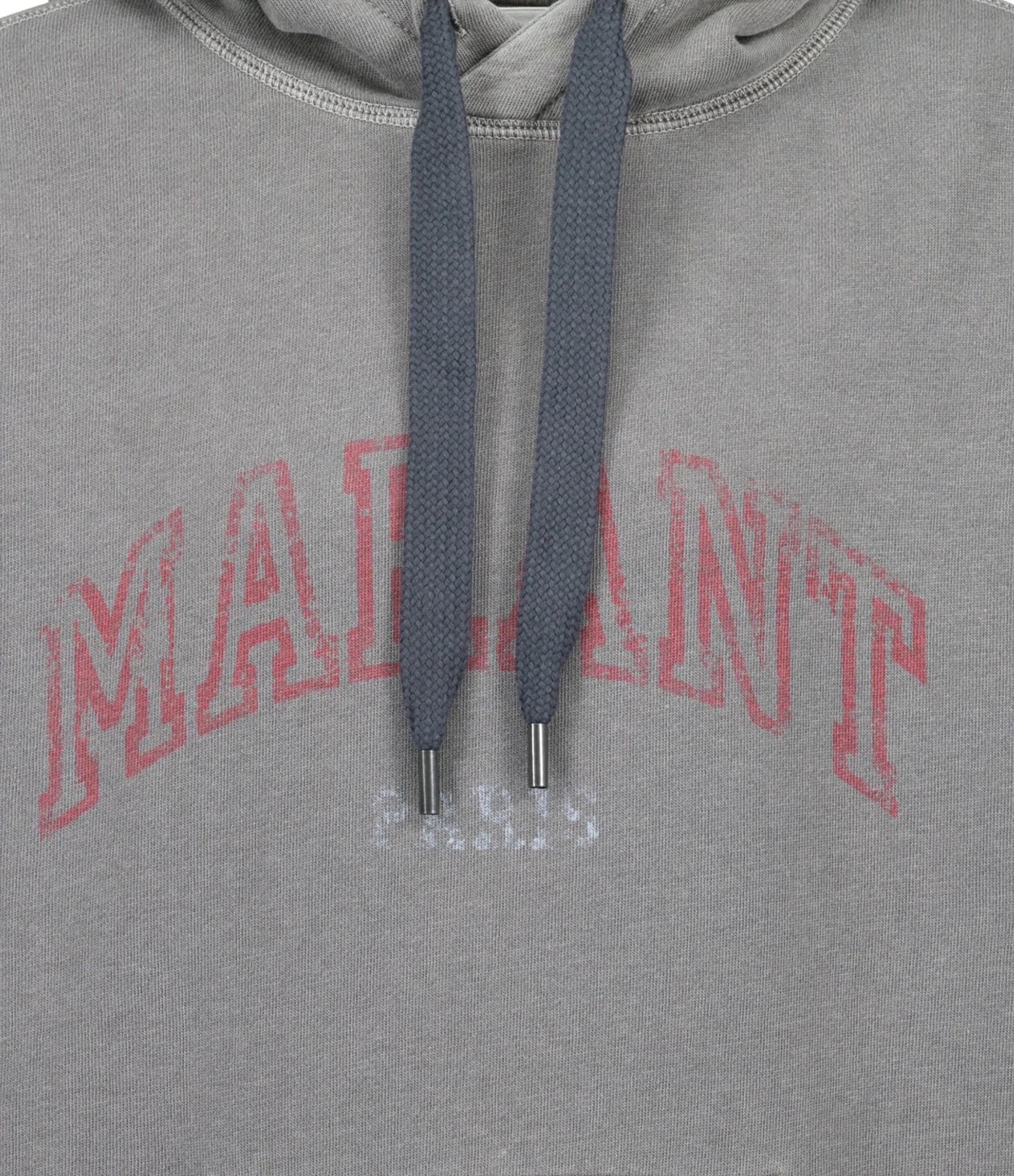 Isabel Marant Sweatshirt Homme Miley Coton Gris Délavé 2 Isabel Marant Sweatshirt Homme Miley Coton Gris Délavé – Image 2