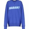 Isabel Marant Sweatshirt Homme Miky Coton Bleu Électrique