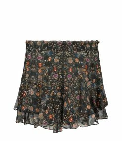 Isabel Marant Short Aboreli Soie Noir