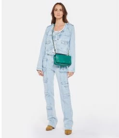 Isabel Marant Veste Valene Coton Bleu Clair 8 Isabel Marant Veste Valene Coton Bleu Clair -Majestic Filatures shop imarv look20221220 77