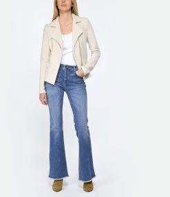 Isabel Marant Veste Reese Laine Vierge Écru -Majestic Filatures shop imarv look20230215 43