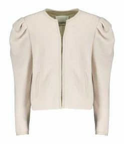 Isabel Marant Veste Zingy Laine Vierge Écru