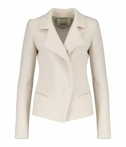 Isabel Marant Veste Reese Laine Vierge Écru