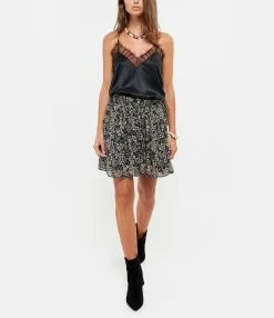 IRO Top Berwyn Soie Noir -Majestic Filatures shop iro16 look20200630 178 2