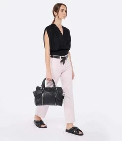 IRO Top Biano Noir -Majestic Filatures shop iro23 look20221221 324