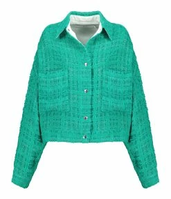 IRO Surchemise Ezro Coton Vert