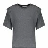 IRO Tee-shirt Fortuna Coton Gris Foncé