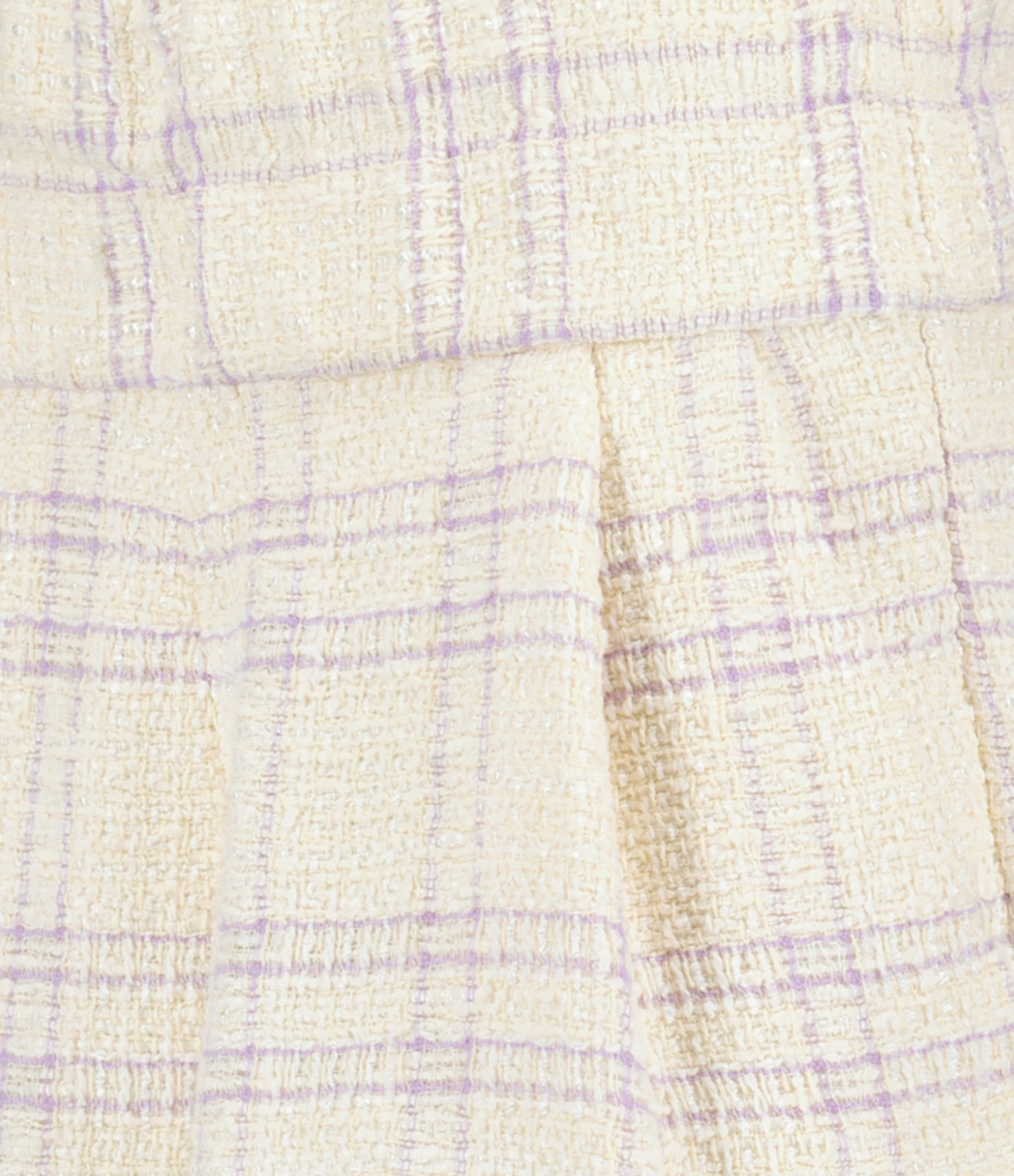 IRO Short Oline Coton Écru Lilas 2 IRO Short Oline Coton Écru Lilas – Image 2