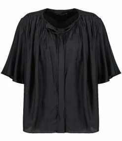 Joseph Blouse Bristow Soie Noir
