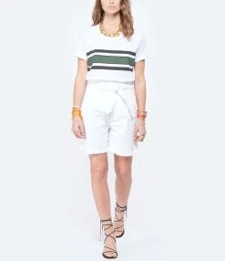 JEANNE VOULAND Bermuda Folco Denim Blanc -Majestic Filatures shop jvoul look20210421 45