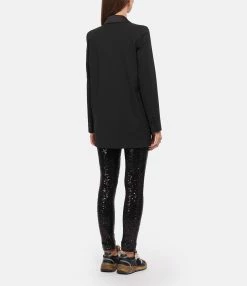 JEANNE VOULAND Veste Blazer Dixon Noir -Majestic Filatures shop jvoul look20220902 310