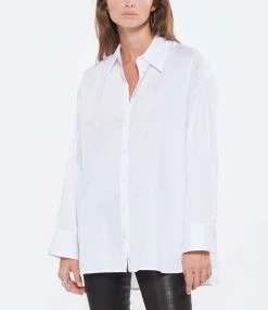JEANNE VOULAND Chemise Inno Coton Blanc -Majestic Filatures shop jvoul look20220906 195