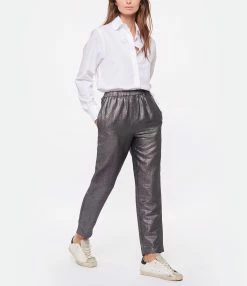 JEANNE VOULAND Chemise Pippa Classic Coton Blanc -Majestic Filatures shop jvoul look20220928 102