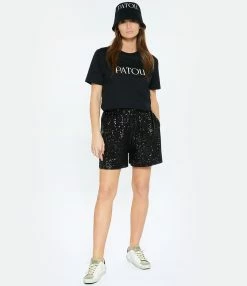 JEANNE VOULAND Short Jalla Sequins Noir 11 JEANNE VOULAND Short Jalla Sequins Noir -Majestic Filatures shop jvoul look20230124 452