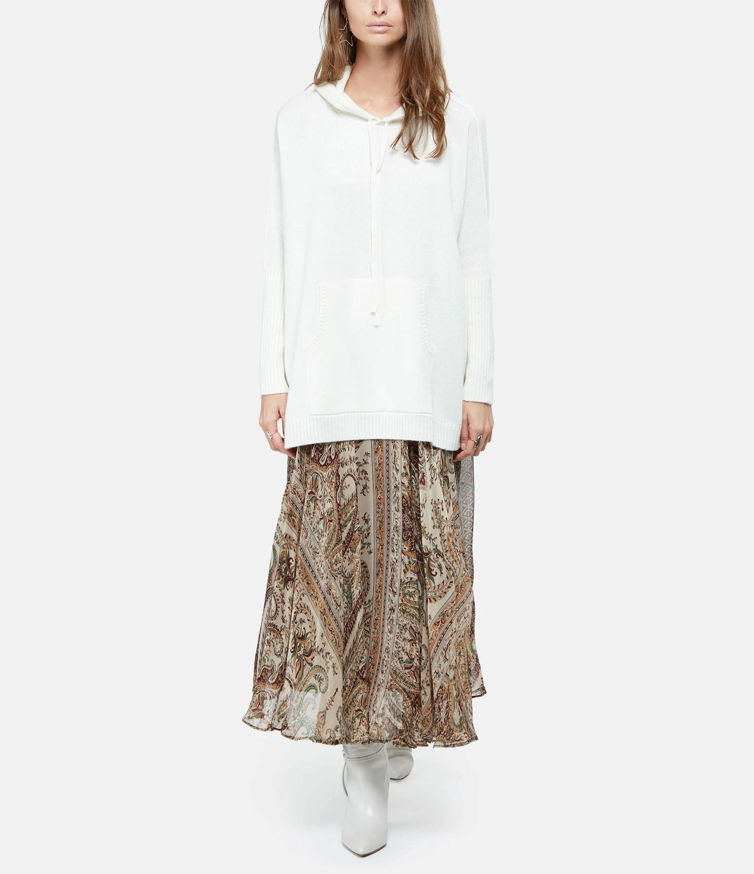 Kujten Sweatshirt Reena Oversize Cachemire Blanc 6 Kujten Sweatshirt Reena Oversize Cachemire Blanc – Image 6