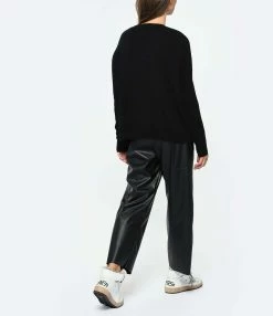 Kujten Pull Mel Cachemire Noir 10 Kujten Pull Mel Cachemire Noir -Majestic Filatures shop kujte look20220928 301