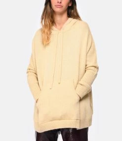 Kujten Sweatshirt Reena Oversize Cachemire Beige Organic 7 Kujten Sweatshirt Reena Oversize Cachemire Beige Organic -Majestic Filatures shop kujte look20220929 127