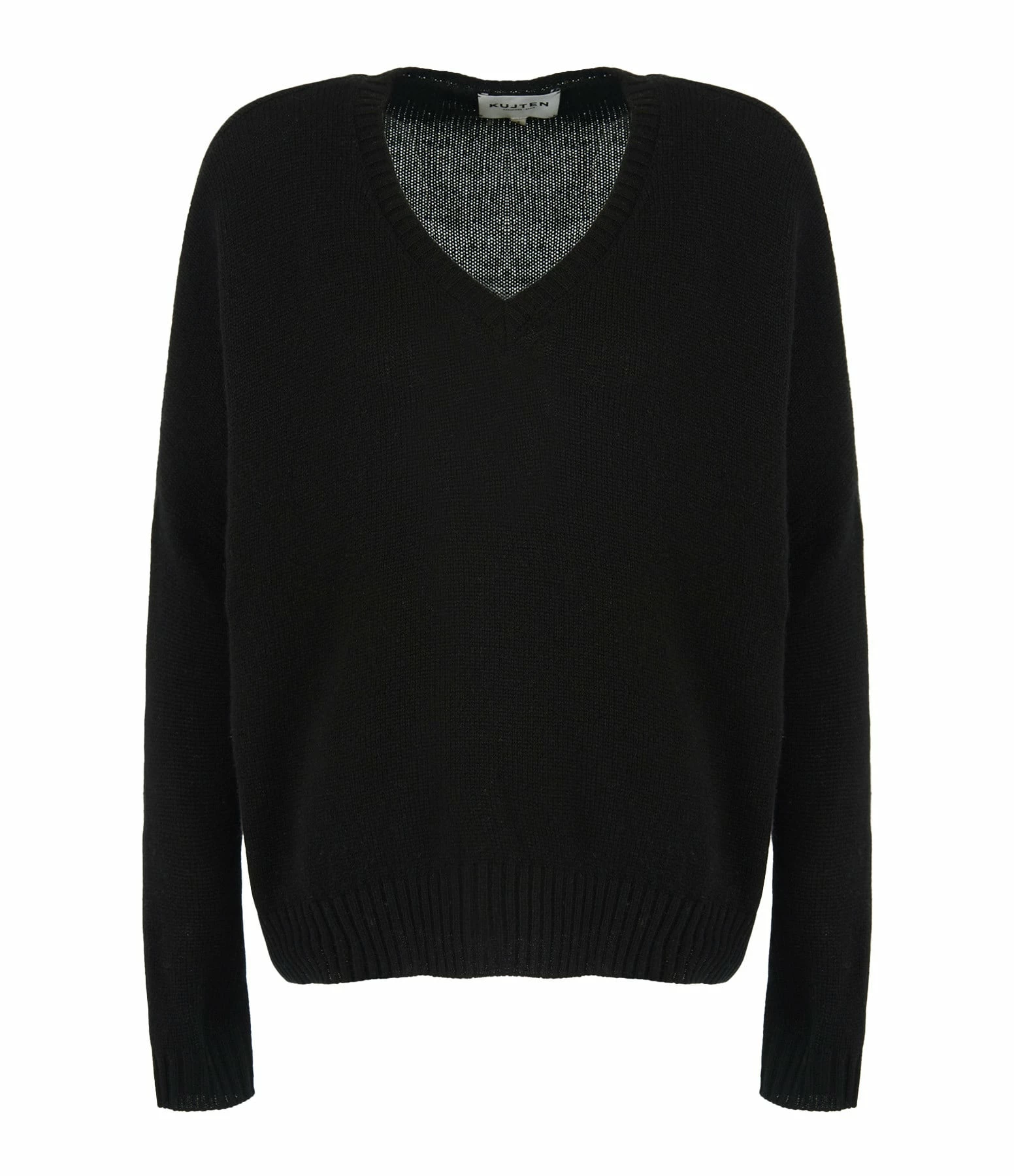 Kujten Pull Mel Cachemire Noir 1 Kujten Pull Mel Cachemire Noir