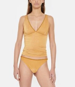 La Nouvelle Top John Gold -Majestic Filatures shop lanou look20230228 98