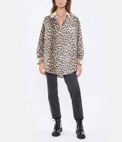LA PRESTIC OUISTON Chemise Big Coton Léopard 8 LA PRESTIC OUISTON Chemise Big Coton Léopard -Majestic Filatures shop lapre look20220531 293