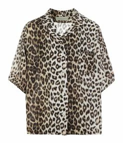 LA PRESTIC OUISTON Chemise Hawai Imprimé Panthère