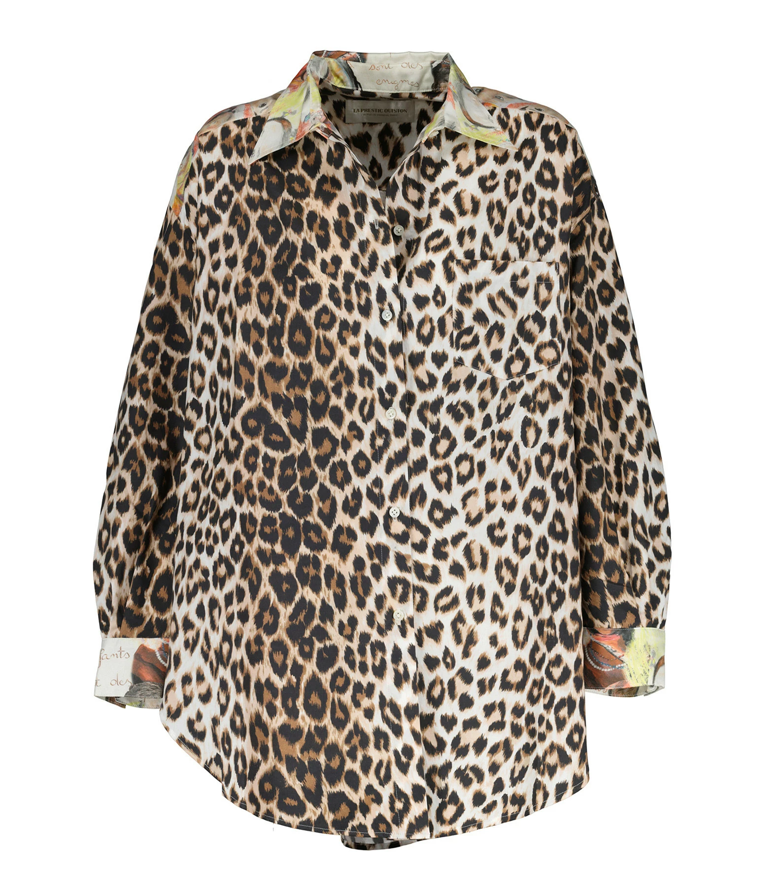 LA PRESTIC OUISTON Chemise Big Coton Léopard 1 LA PRESTIC OUISTON Chemise Big Coton Léopard