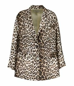 LA PRESTIC OUISTON Veste Tony Soie Panthère