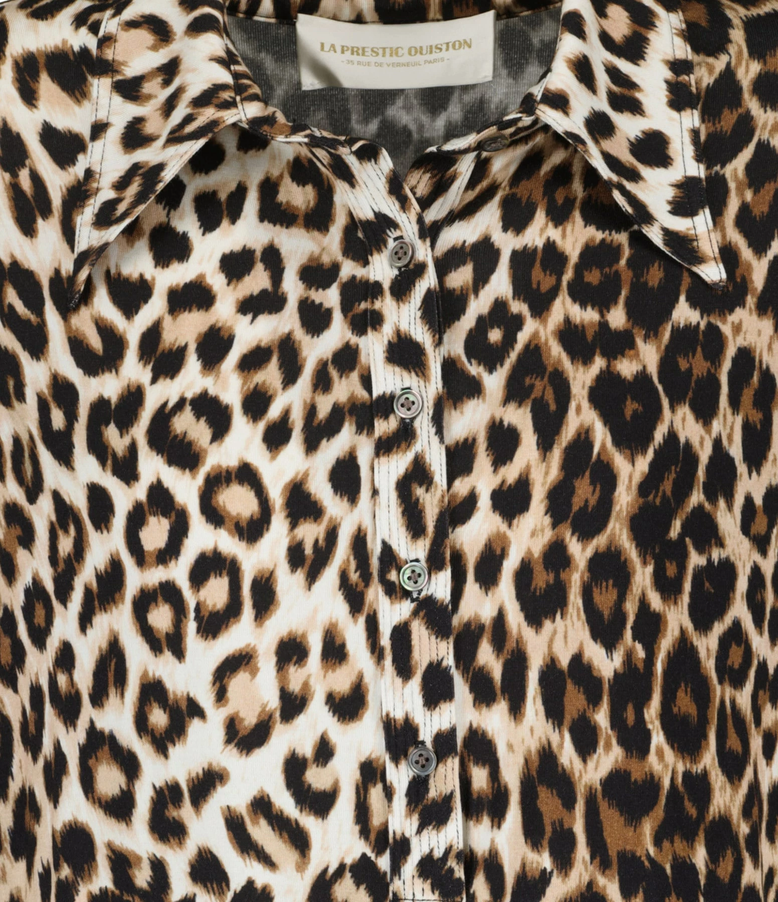 LA PRESTIC OUISTON Chemise Lauren Panthère 2 LA PRESTIC OUISTON Chemise Lauren Panthère – Image 2