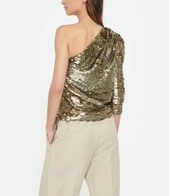 Laurence Bras Top Doreie Doré -Majestic Filatures shop lbras look20230228 381