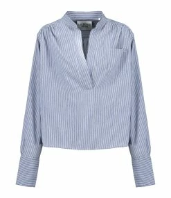 Laurence Bras Blouse Pou Rayures