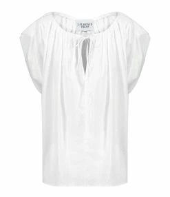 Laurence Bras Chemise Daffodil Coton Blanc