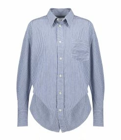 Laurence Bras Chemise Tent Rayures