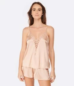 LIVY Caraco Murmure Satin Naturel -Majestic Filatures shop livy6 look20221130 41