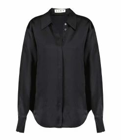LIVY Chemise Romeo Soie Noir
