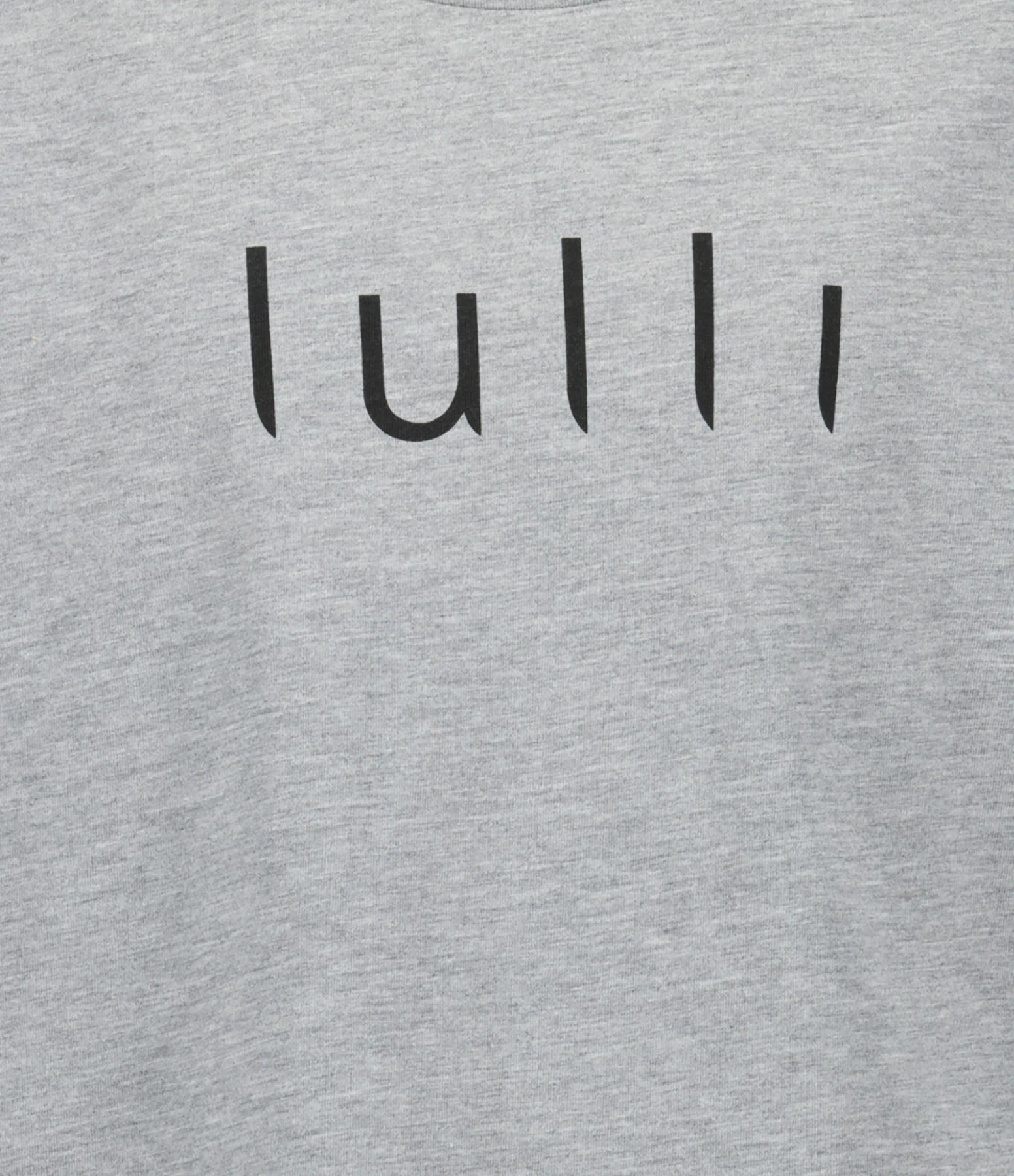 Tee-shirt Lulli Col Rond Coton Gris 2 Tee-shirt Lulli Col Rond Coton Gris – Image 2