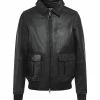 MAISON STANDARDS Blouson Cuir Noir